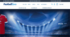 Desktop Screenshot of footballzero.com